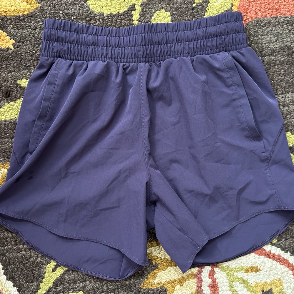 Under Armour Women's Athletic Shorts in Deep Purple